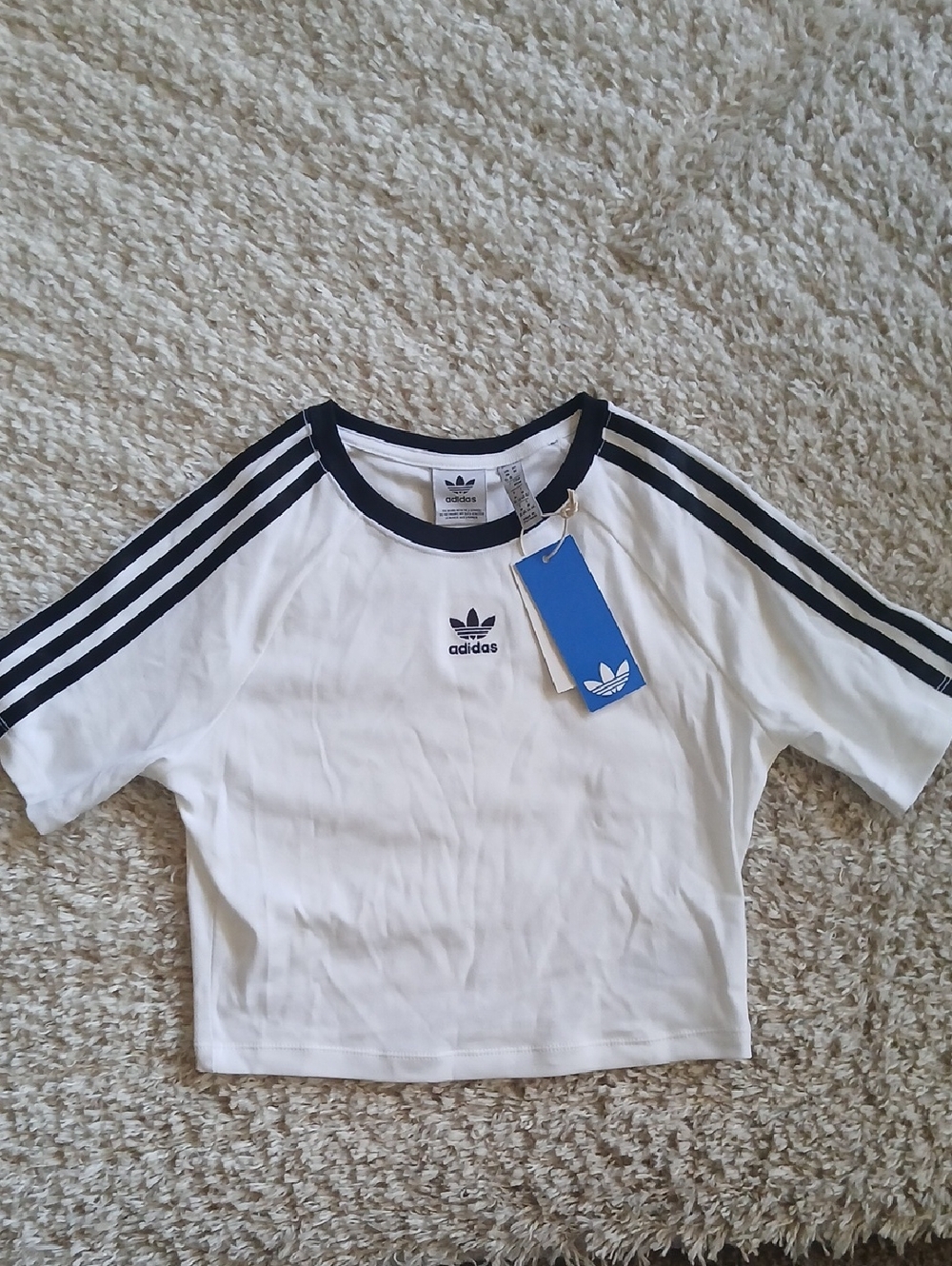 NWT ADIDAS SHIRT SLEEVE BABY T